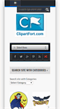 Mobile Screenshot of clipartfort.com